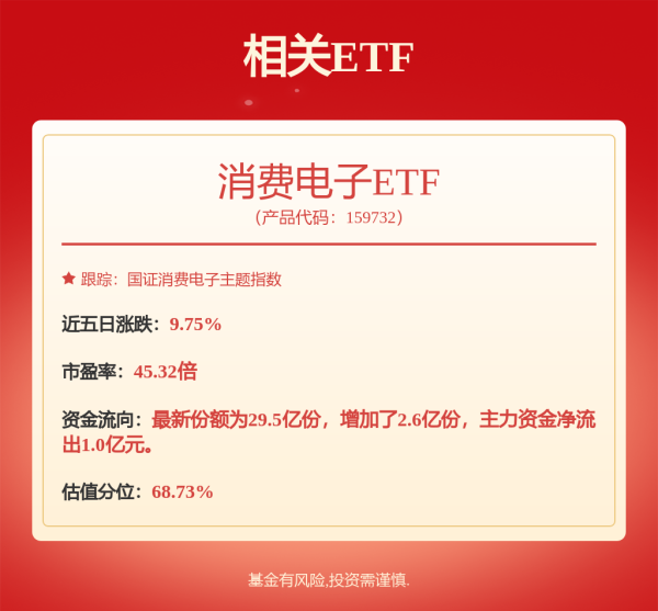 长宏策略 消费电子50ETF: 招商中证消费电子主题交易型开放式指数证券投资基金2025年中期报告